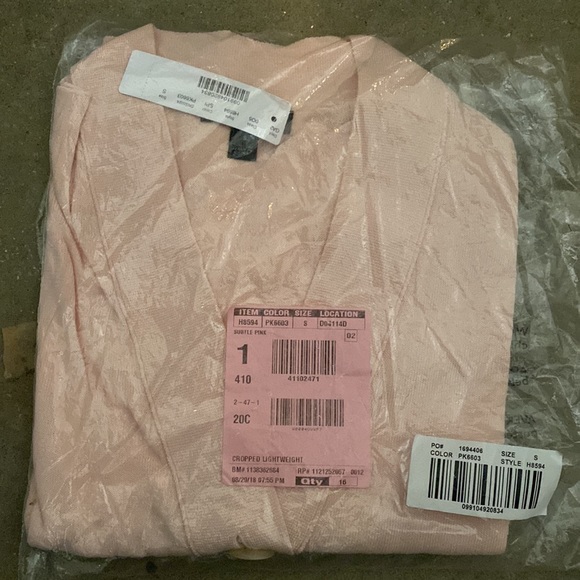 NWT J. Crew Women's Cropped Lightweight Cardigan - Picture 4 of 4